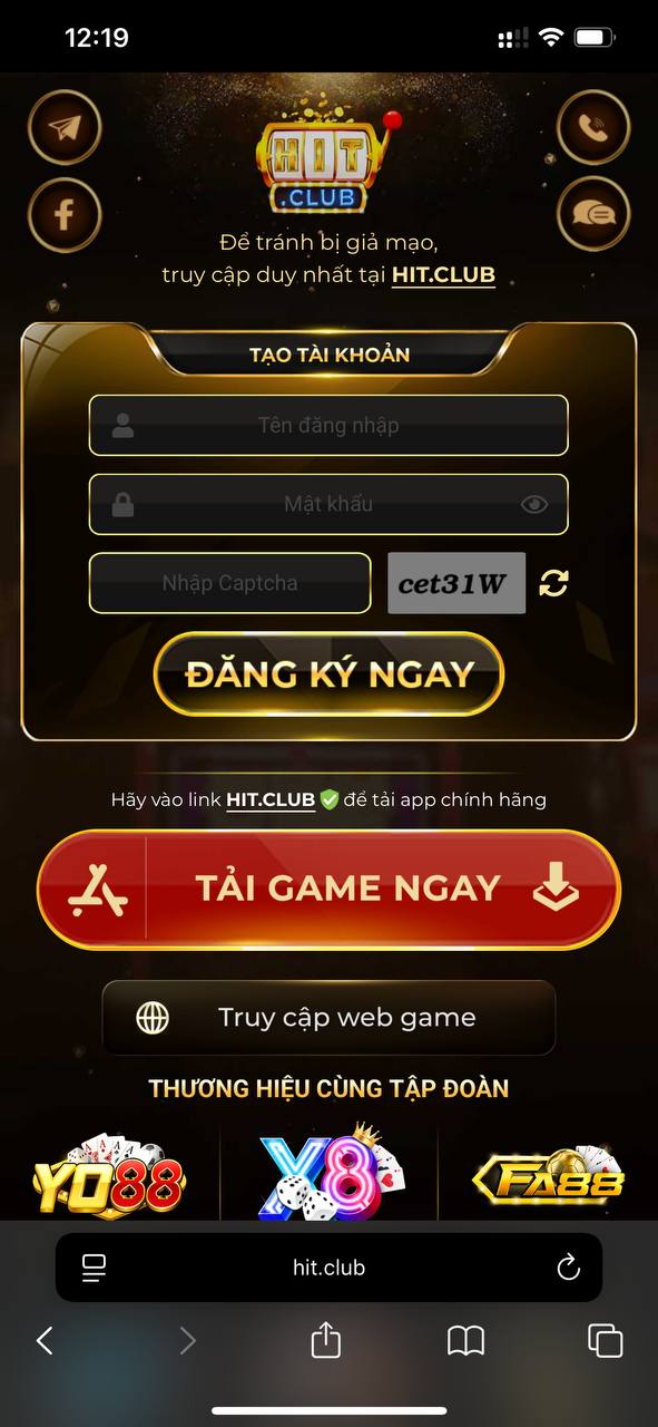 Nhấn chọn vào nút TẢI GAME NGAY